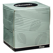 KLEENEX® Facial Tissue Cube (4721), 2 Ply Facial Tissue, 24 Tissue Boxes / Case, 90 Facial Tissues / Box (2,160 Tissues)