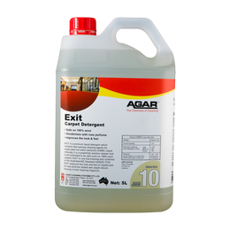 Agar EXIT 5L – high-performance commercial cleaner or polish for vinyl, timber, and hard floors