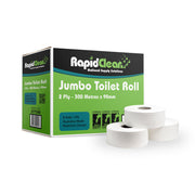 RapidClean Jumbo Toilet Tissue Roll 2 Ply