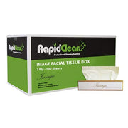 RapidClean Image Facial Tissue Box 100 Sheets