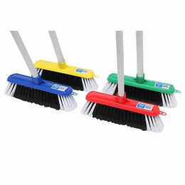 Edco Household Broom with Handle