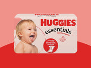 Huggies Essentials Infants Nappies (4-8kg) | Size 2