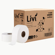 Livi Essentials Embossed jumbo Toilet Paper 1100E