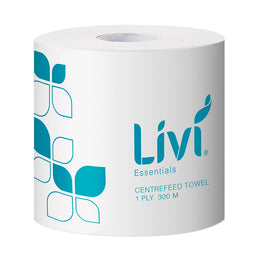 Livi Essentials Centrefeed Roll Towel - 1203