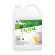 RapidClean Crystal premium window cleaner container on a white background