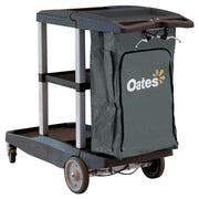 Oates Platinum Janitors Cart Dead Man Brakes