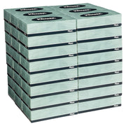 KLEENEX Facial Tissue Box (4720), 2 Ply Flat Box, 48 Boxes / Case, 100 Tissues / Box (4,800 Tissues)