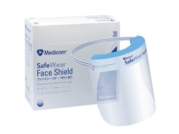 SafeWear Full Face Shield 30/Box
