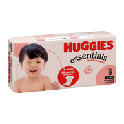 Huggies Essentials Walker Nappies (13-18kg) | Size 5