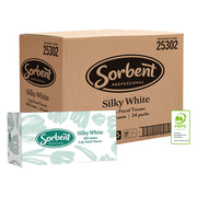 Sorbent Professional 25302 Silky White Facial Tissue Box 2ply 200 Sheets