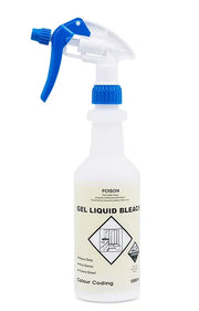 500ml spray bottle with trigger, ideal for cleaning solutions, disinfectants, and multi-purpose liquid dispensing.