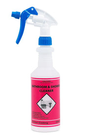 500ml spray bottle with trigger, ideal for cleaning solutions, disinfectants, and multi-purpose liquid dispensing.