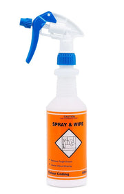 500ml spray bottle with trigger, ideal for cleaning solutions, disinfectants, and multi-purpose liquid dispensing.