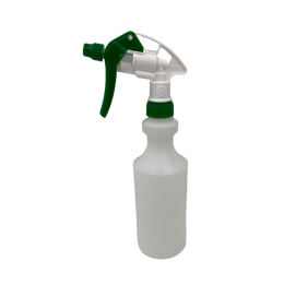 500ml spray bottle with trigger, ideal for cleaning solutions, disinfectants, and multi-purpose liquid dispensing.