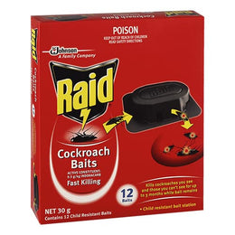 Raid Cockroach Bait 12 Pack