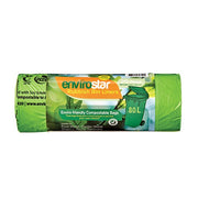 80L Compostable Bin Liner – Eco-Friendly & Biodegradable Trash Bag