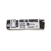 Austar 140L Black All Purpose Garbage Bags Roll - AP140LT