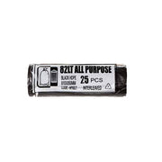 Austar 82L Black All Purpose Garbage Bags Roll - AP82LT