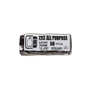 Austar 72L Black All Purpose Garbage Bags Roll - AP72LT