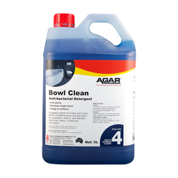 Agar BOWL CLEAN 5L – high-performance commercial cleaner or polish for vinyl, timber, and hard floors