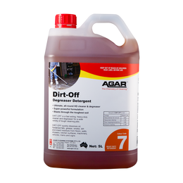 Agar DIRT-OFF 5L – high-performance commercial cleaner or polish for vinyl, timber, and hard floors