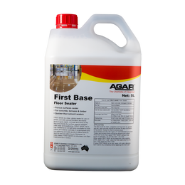 Agar FIRST BASE 5L – high-performance commercial cleaner or polish for vinyl, timber, and hard floors