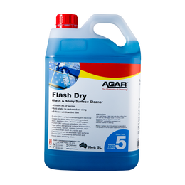 Agar FLASH DRY 5L – high-performance commercial cleaner or polish for vinyl, timber, and hard floors
