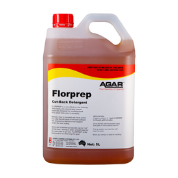 Agar FLORPREP 5L – high-performance commercial cleaner or polish for vinyl, timber, and hard floors