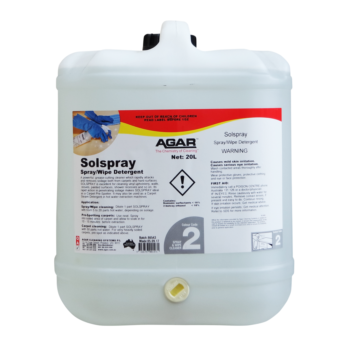 Agar Solspray – Unique Cleaning Supplies
