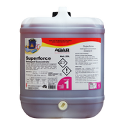 Concentrated heavy duty cleaner and deodorant – safe on all washable surfaces. Will remove all soils including dirt, food spills, greasy, oily films, fat, carbon and smoke deposits, ink spills, bathroom build-ups.