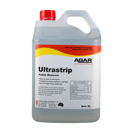 ULTRASTRIP is a powerful stripper that rips through old films of hardened floor polish and rinses away easily leaving old floors stripped clean and ready for recoating.