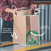 BioPak Kraft Paper Bags Large