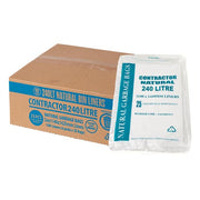 Austar 240L Contractor Clear Garbage Bags