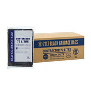 Austar 72L Contractor Black Garbage Bags HD - CON72LT