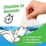 Eco Basics Dishwashing Sheets - Fresh Lemon (60 Sheets)