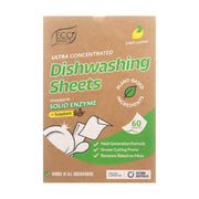 Eco Basics Dishwashing Sheets - Fresh Lemon (60 Sheets)