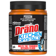 Drano® Kitchen Drain Cleaner Crystals - 500g Tub