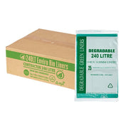 Austar 240L EPI Degradable Garbage Bags Green - ENV240LT