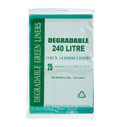 Austar 240L EPI Degradable Garbage Bags Green - ENV240LT