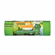 Envirostar 80L Compostable Bin Liner 43um EHD - ESCB08043