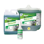 RapidClean Eucalypt disinfectant cleaner in various sizes on a white background