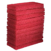 Oates Eager Beaver Red Floor Pad - 10 Pack