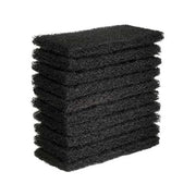 Oates Eager Beaver Black Floor Pad - 10 Pack