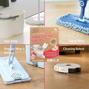 Eco Basics Floor Cleaner Sheets - Lemon Myrtle (40 Sheets)