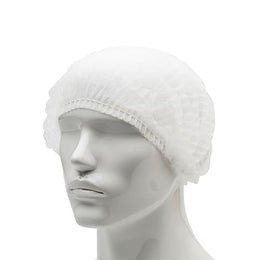 Austar White Mob Cap - HN105W