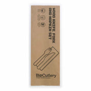 BioPak Wood BioCutlery Set