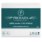 1ply Jumbo 500m 8x Rolls - CLEARANCE