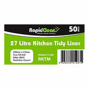 RapidClean Office and Kitchen Tidy Liners 27L