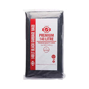 Austar 140L Premium Black Garbage Bags - PR140LT