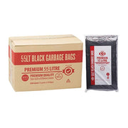Austar 55L Premium Black Bin Liner LDPE - PR55LT